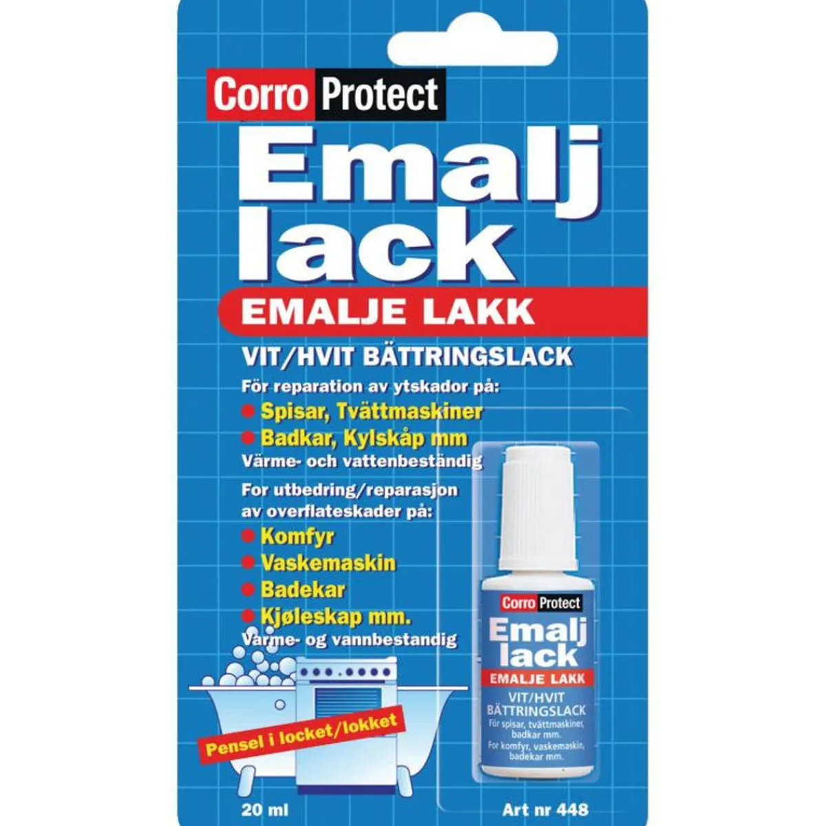 Oklassificerat Emaljlack 20 ml