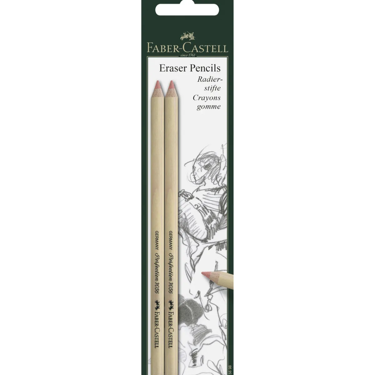 Faber-Castell Eraser penna Perf. 7056 2st | Suddgummi