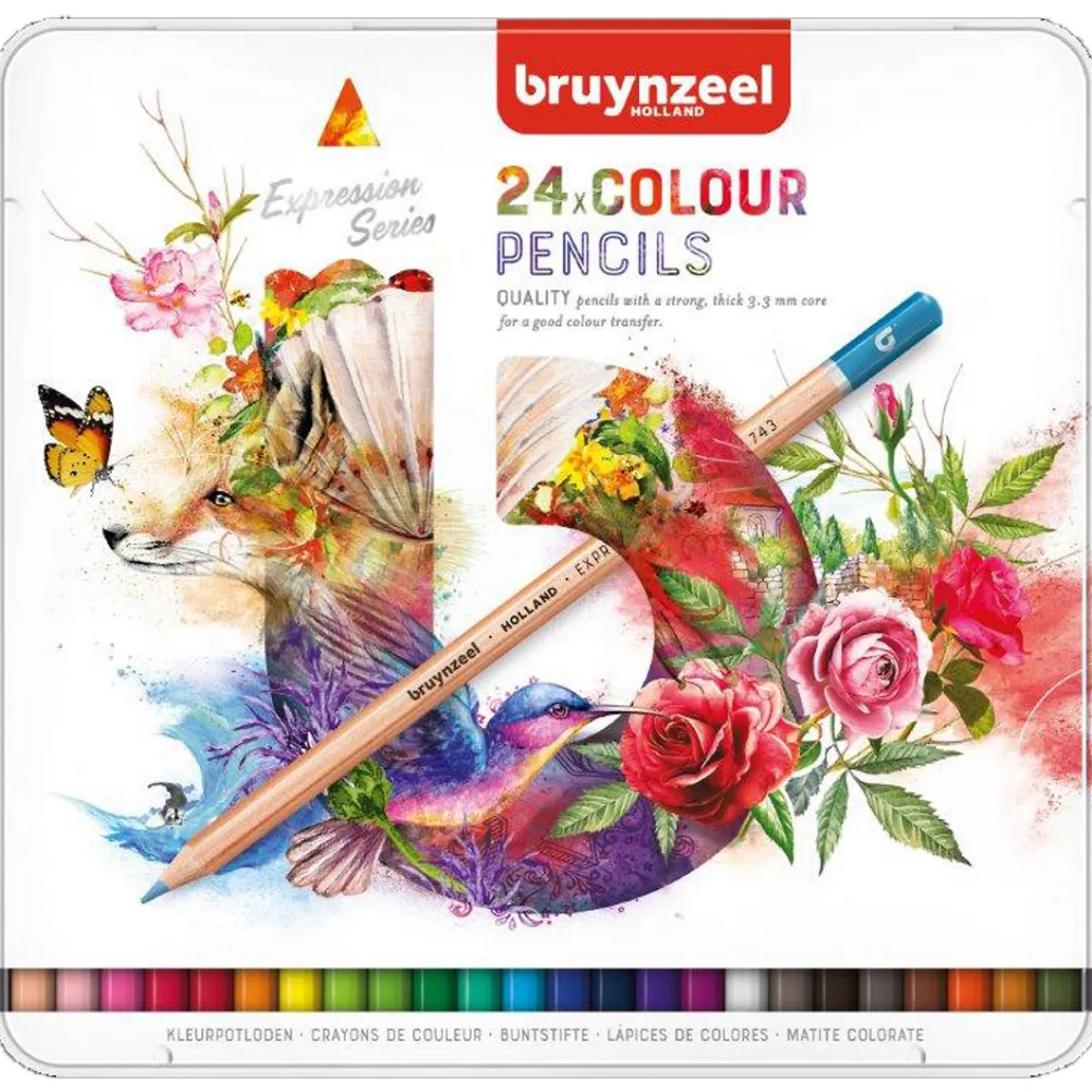 Bruynzeel Expression Colour pens 24st