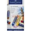Faber-Castell Oil Pastels, set med 12 oljepastellkritor | Kritor