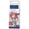 Faber-Castell PITT artist pens Manga Shônen set – 6 st. pennor med penselspets