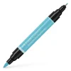 Faber-Castell PITT Artist Pen Dual Marker – Light cobalt turquoise 154 | Tuschpennor & Markers