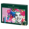 Faber-Castell Polychromos & Pitt Graphite Set, 32 färgpennor + 6 grafitpennor | Färgpennor