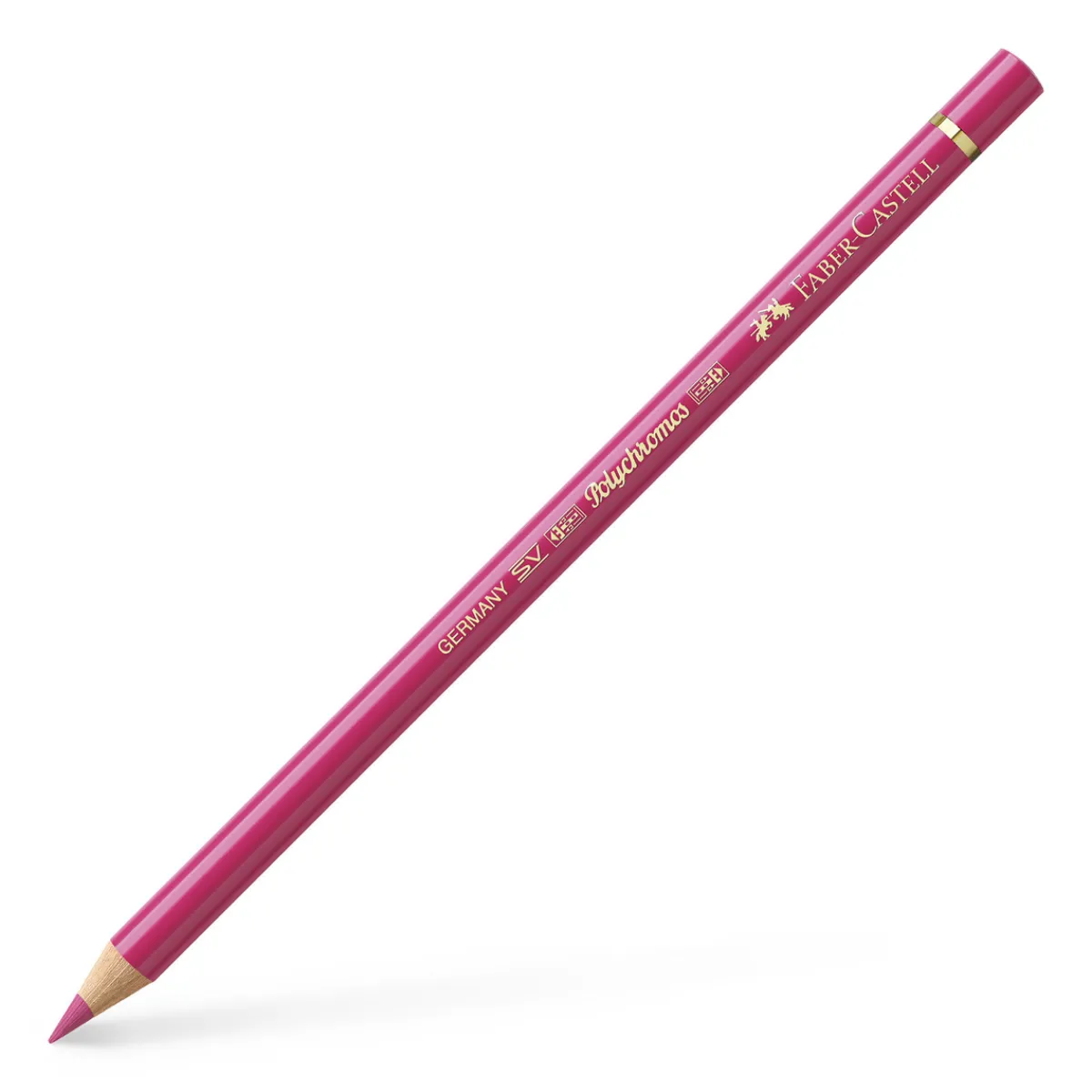 Faber-Castell Polychromos – Rose Carmine 124 | Färgpennor