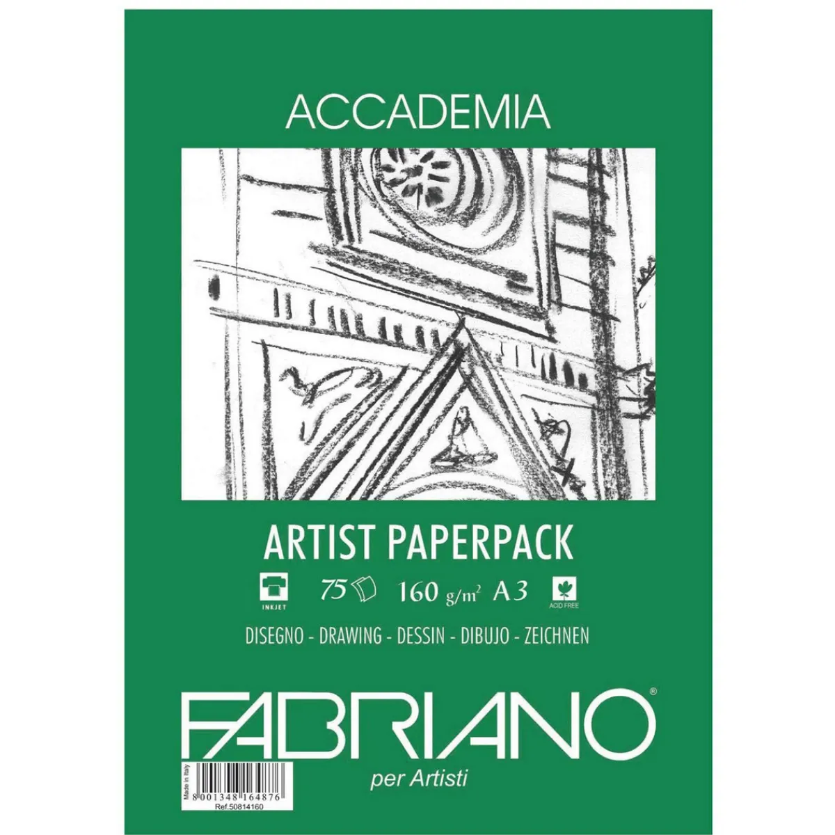 Fabriano Fabri Accademia papper A3 75p