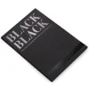 Fabriano ritblock med svarta ark A4 (210×297 mm), 20 ark, 300 grams ytvikt