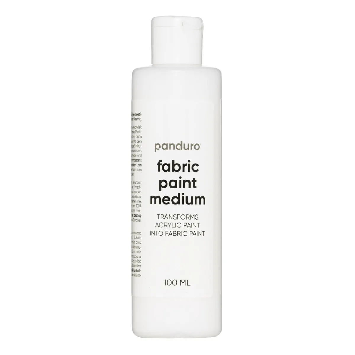 Panduro Hobby Fabric Paint Medium 100 ml, skapa textilfärg av akrylfärger!