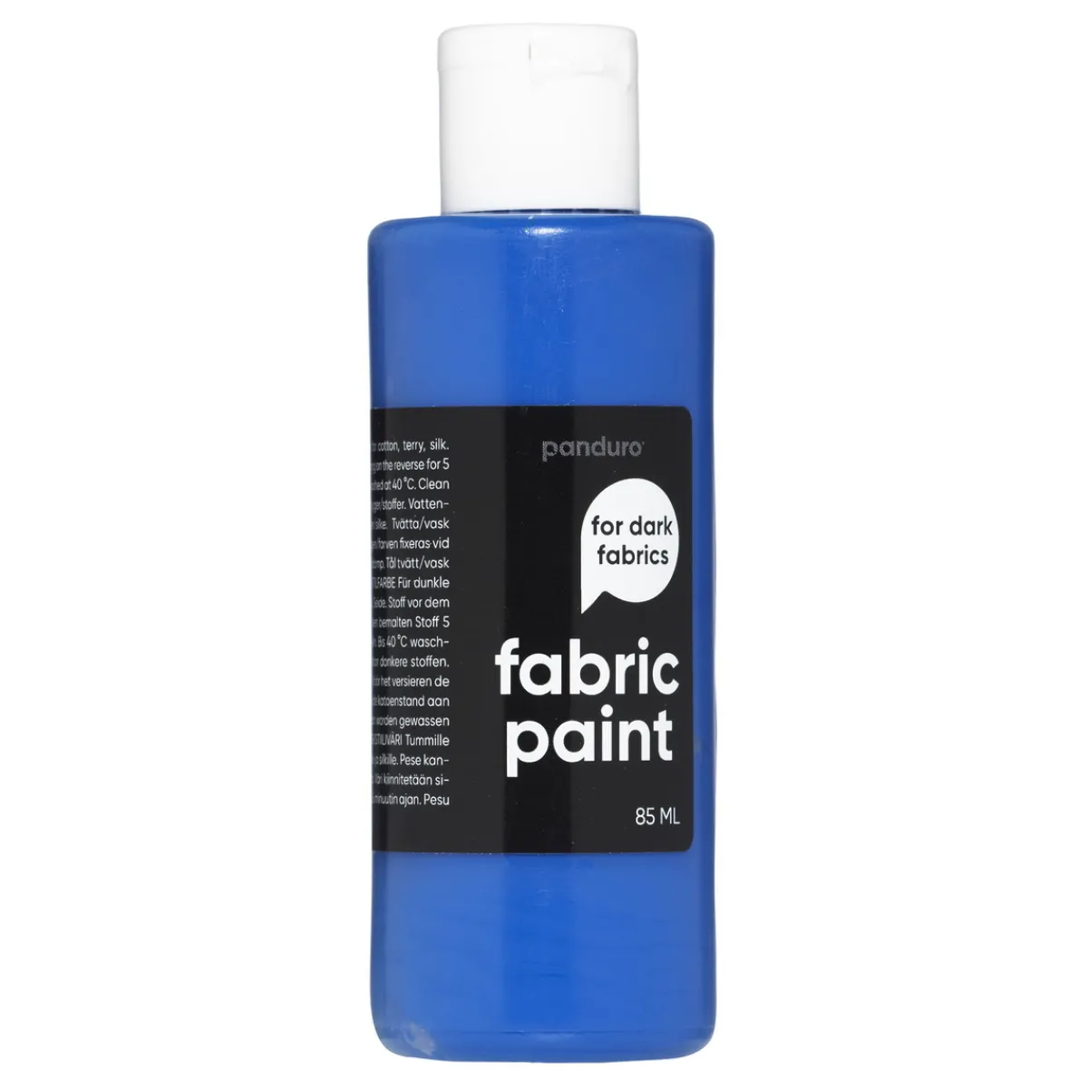 Panduro Fabric Paint Fabric Paint 85 ml – blå täckande textilfärg för mörkt tyg