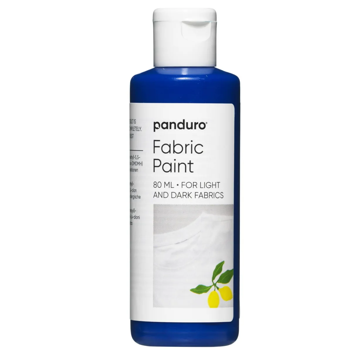 Panduro Fabric Paint Fabric paint 80 ml – blå textilfärg för både ljust och mörkt tyg | Textilfärger