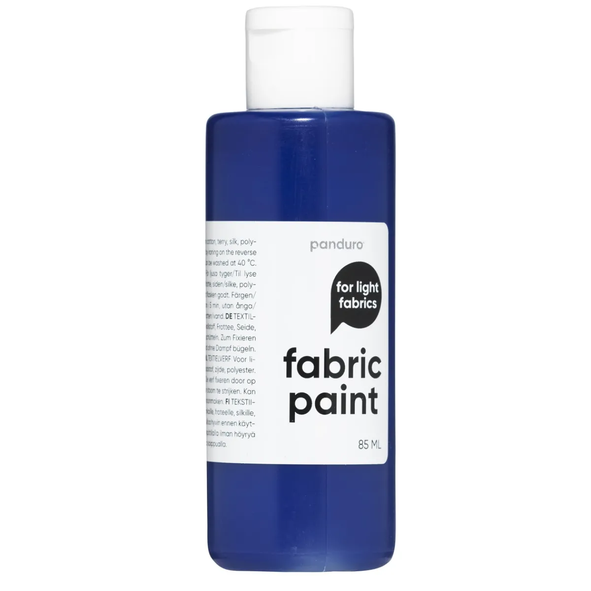 Panduro Fabric Paint Fabric Paint 85 ml – blå textilfärg för ljust tyg