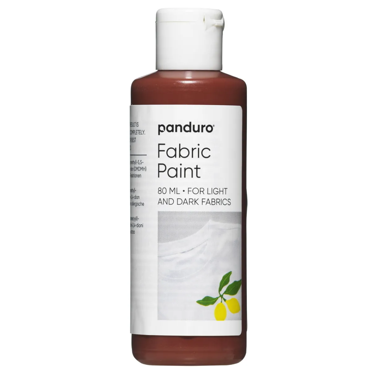 Panduro Fabric Paint Fabric paint 80 ml – brun textilfärg för både ljust och mörkt tyg