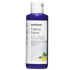 Panduro Fabric Paint Fabric paint 80 ml – lila textilfärg för både ljust och mörkt tyg | Textilfärger
