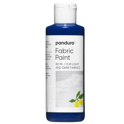 Panduro Fabric Paint Fabric paint 80 ml – marinbå textilfärg för både ljust och mörkt tyg | Textilfärger