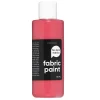 Panduro Fabric Paint Fabric Paint 85 ml – röd täckande textilfärg för mörkt tyg | Textilfärger