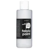 Panduro Fabric Paint Fabric Paint 85 ml – silvermetallic, täckande textilfärg för mörkt tyg | Textilfärger