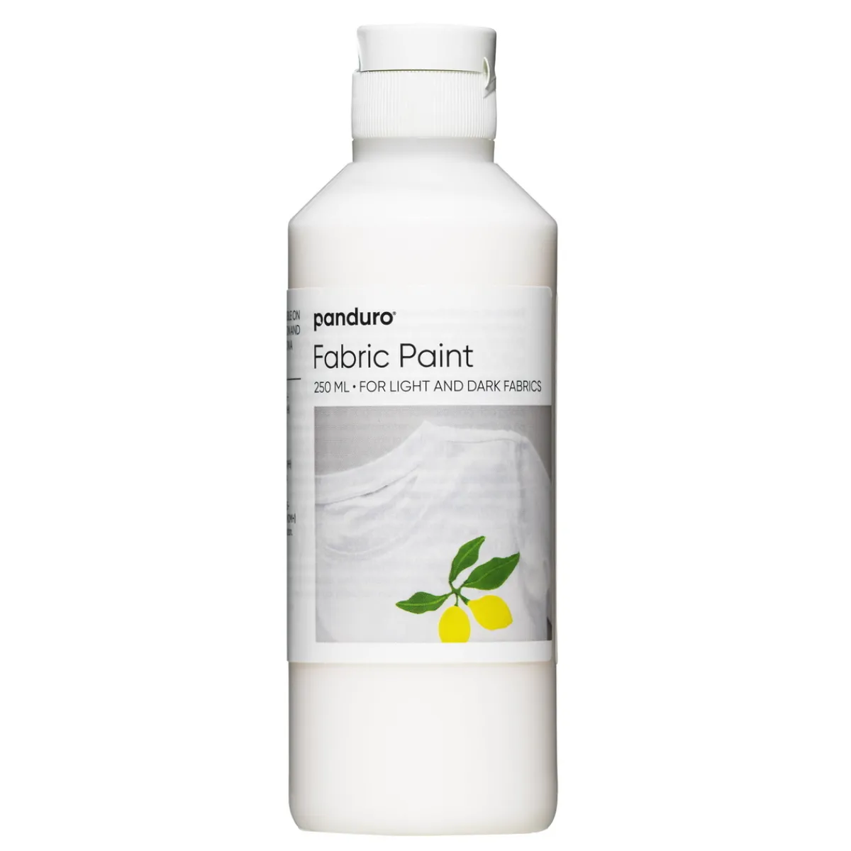 Panduro Fabric Paint Fabric paint 250 ml – vit textilfärg för både ljust och mörkt tyg | Textilfärger