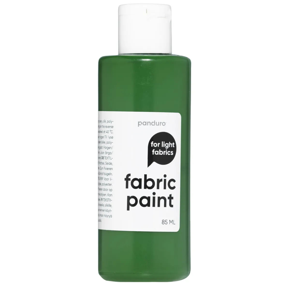 Panduro Fabric Paint Fabric Paint 85 ml – vårgrön textilfärg för ljust tyg