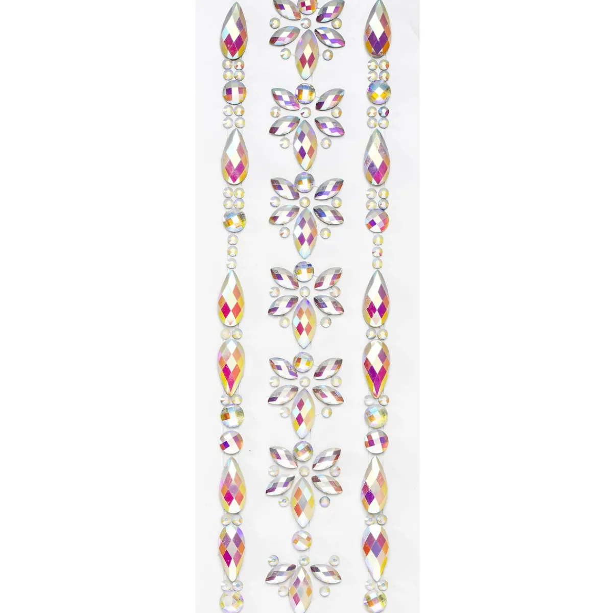 Panduro Hobby Face Jewels Glow in the dark – självlysande ansiktssmycken | Barn Ansikts- Och Nageldekor