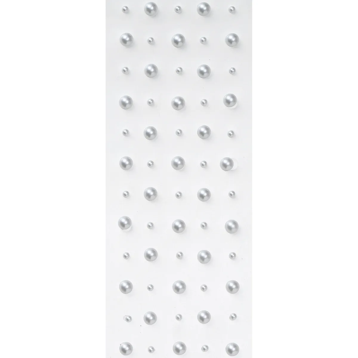 Barn Panduro Hobby Face Jewels Pearl Dots – 60 pärlemorfärgade runda ansiktssmycken