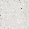 Panduro Jewellery 95 fasetterade glaspärlor på sträng, 4 mm i diameter – kristall / transparenta | Glaspärlor