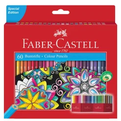 Faber-Castell FC Färgpennor 60p | Barn Barnpennor