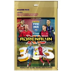 Panini FIFA 365 Adrenalyn XL 2025 Starter Pack med samlarpärm, guide och 22 kort! | Barn Samlarkort