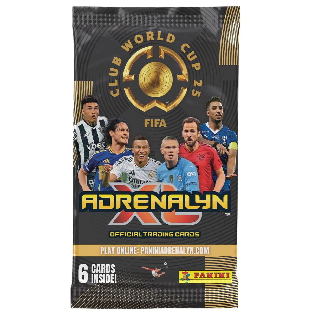 Panini FIFA Club World Cup 2025 – OBS! Priset avser endast ETT boosterpack (6 kort) | Barn Samlarkort