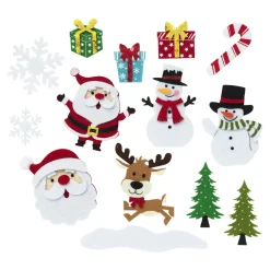 Panduro Hobby Filtdekor julmix – 49 söta filtfigurer med fina julmotiv, | Filtdekor