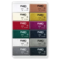 FIMO effect 12 färger x 25g | Fimolera