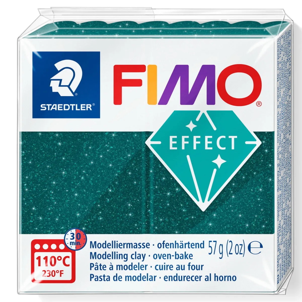 FIMO effect galaxy modellera 57 g – green 562 | Fimolera