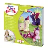 FIMO Kids Playset Unicorn | Barn Ugnshärdande Lera