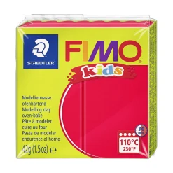 FIMO kids röd 42 g | Barn Ugnshärdande Lera