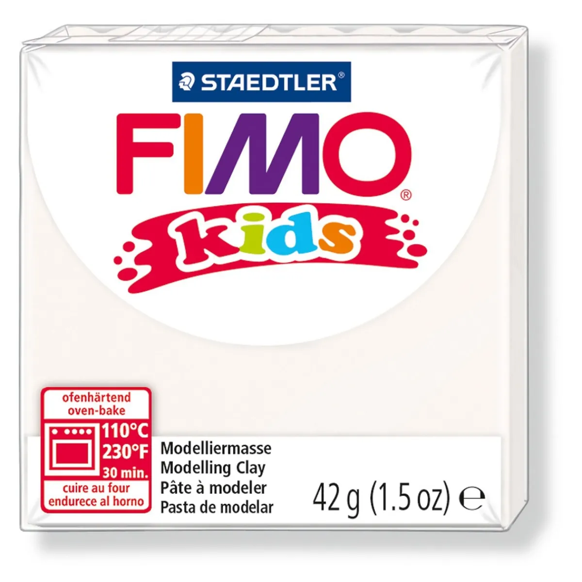FIMO kids vit 42 g | Barn Ugnshärdande Lera