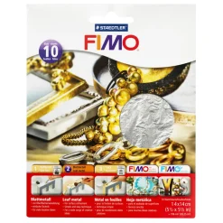 FIMO metallblad silver 10 ark | Verktyg & Tillbehör