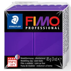 FIMO professional 85g purple – modellera för fina detaljer | Fimolera