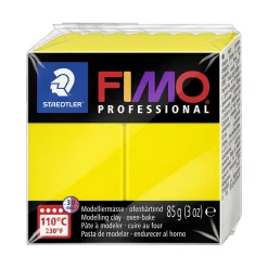 FIMO professional 85g true yellow – modellera för fina detaljer | Fimolera
