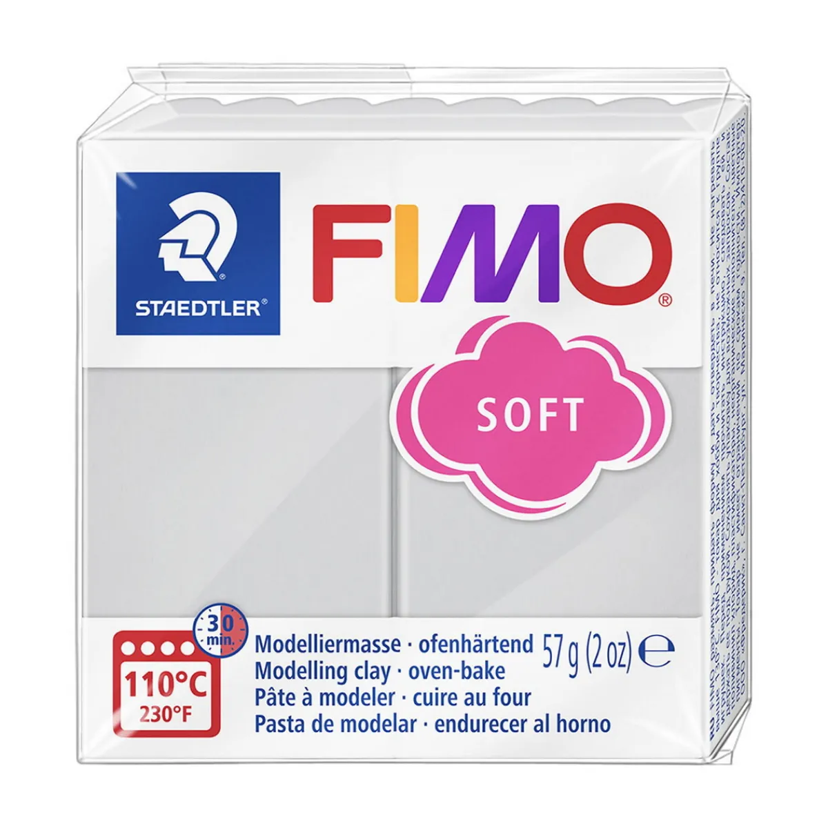 FIMO Soft 57g Dolphin Grey | Fimolera