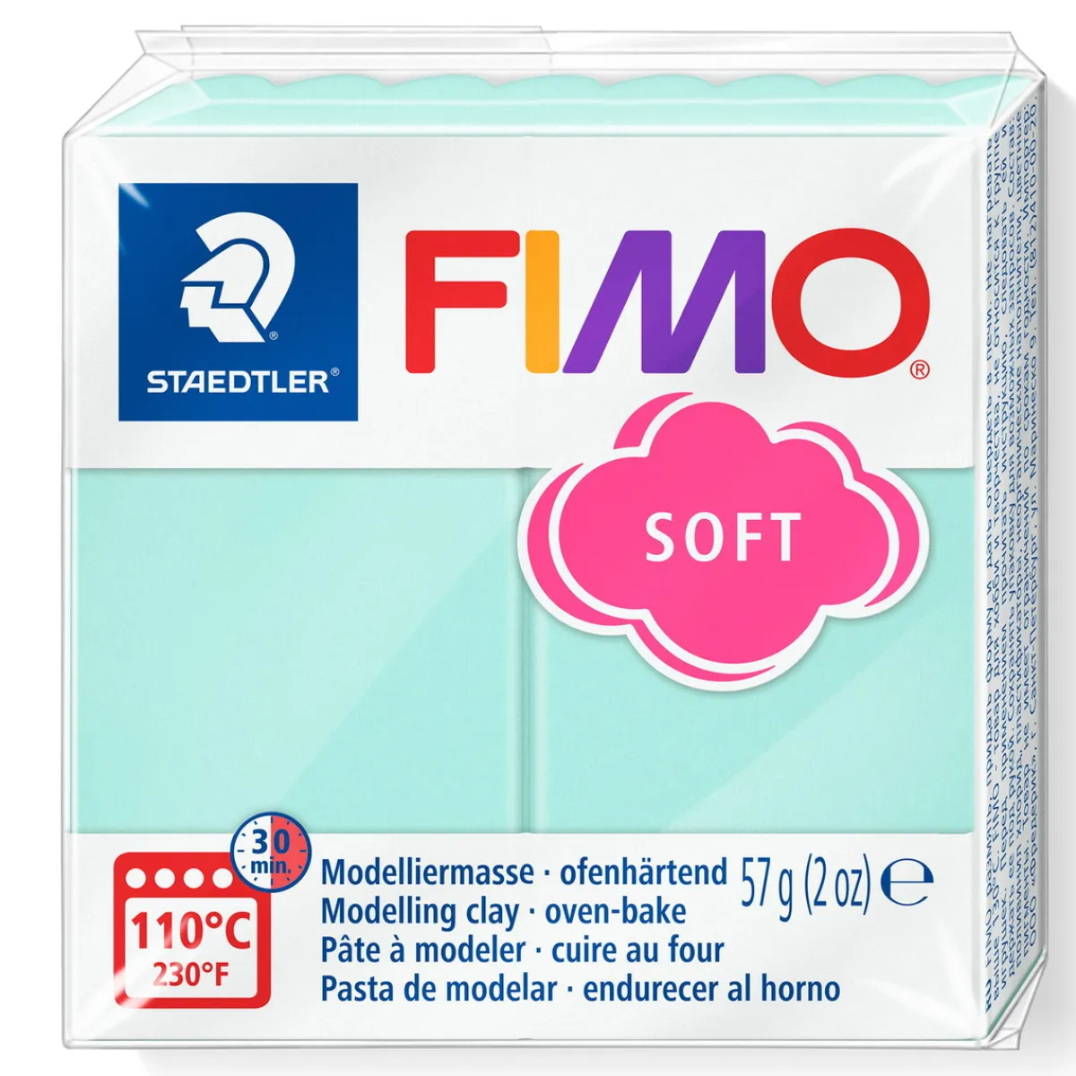 FIMO soft 57g Pastel Mint
