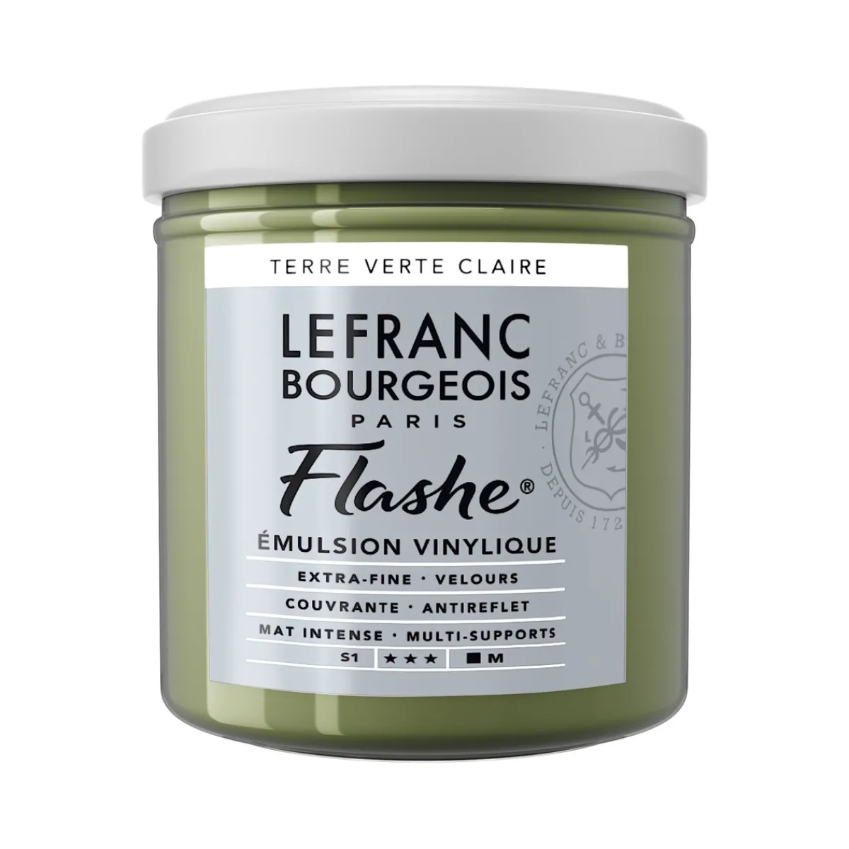 LEFRANC BOURGEOIS Flashe vinylfärg 125 ml Light Green Earth 880