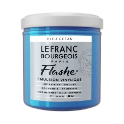 LEFRANC BOURGEOIS Flashe vinylfärg 125 ml Ocean Blue / Primary Blue 904/063