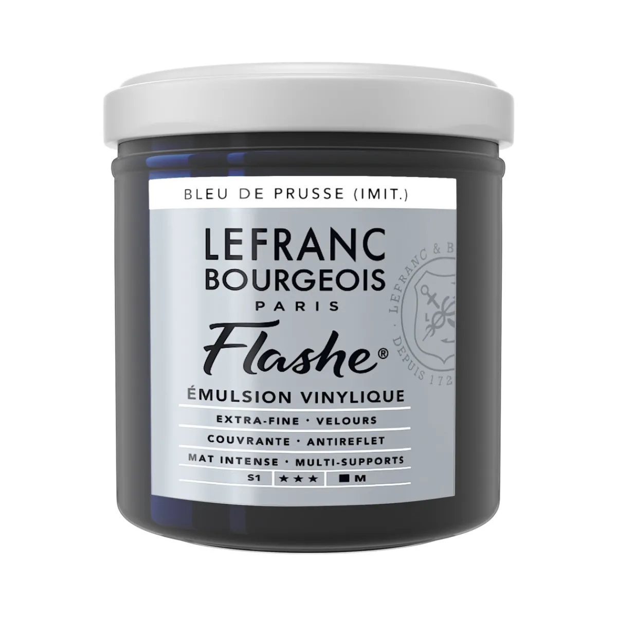 LEFRANC BOURGEOIS Flashe vinylfärg 125 ml Prussian Blue Hue 046 | Övriga Färger