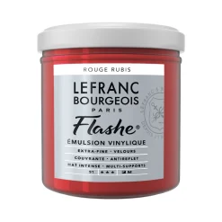 LEFRANC BOURGEOIS Flashe vinylfärg 125 ml Ruby Red 388 | Övriga Färger