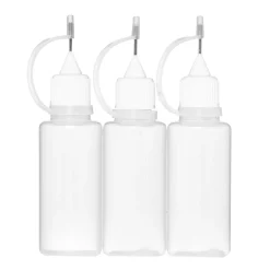 Panduro Hobby Flaska med nålspets / pipett, 20 ml, 3-pack