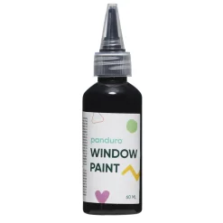 Creative Colors Fönsterfärg 60 ml svart | Barn Fönsterfärg