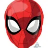 Barn Amscan Folieballong 43 cm hög Spiderman / Spindelmannens ansikte
