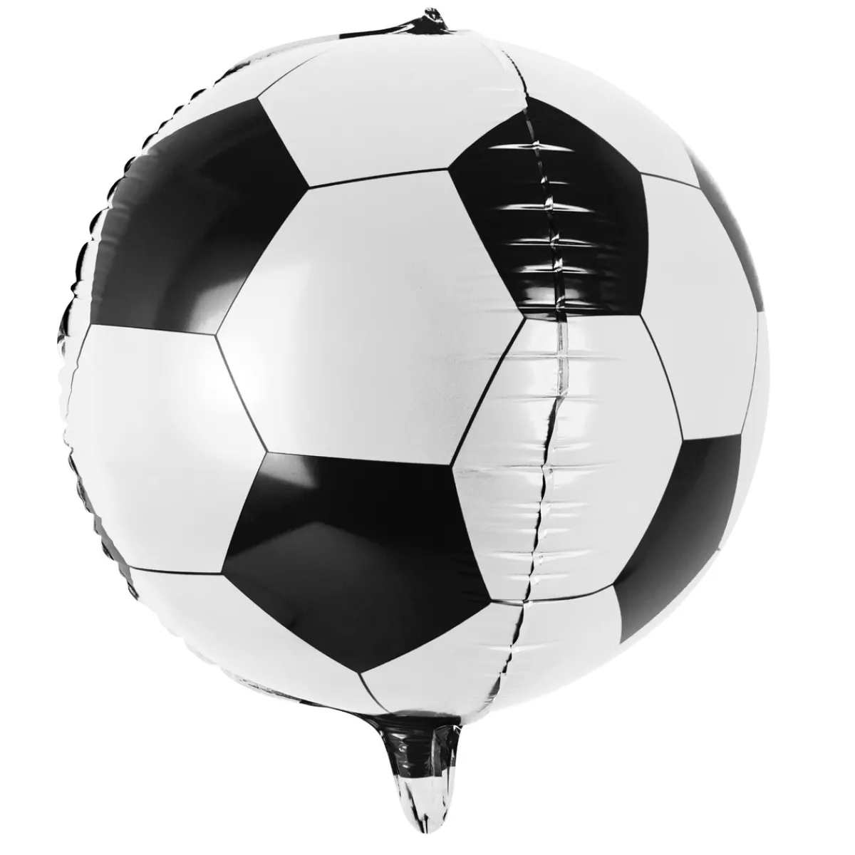 PartyDeco Folieballong fotboll, diameter 40 cm – perfekt för fotbollsälskaren | Barn Ballonger