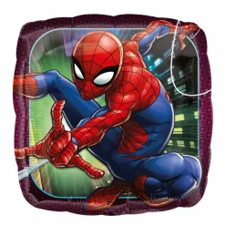 Barn Amscan Folieballong 43x43 cm – superhjälten Spiderman
