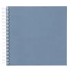 Panduro Hobby Fotoalbum med spiralbindning, 22×22 cm, kraft, 25 vita ark, 225 g/m²