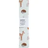 Panduro Hobby Färdigskuren tygbit 100×70 cm – mintgrön med djurmotiv