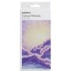 Panduro Hobby Färgpennor 12-pack Pastel, vaxbaserade pennor i pastellfärger